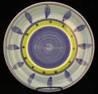 Caleca BLUE MOON Dinner Plate - Made in Italy